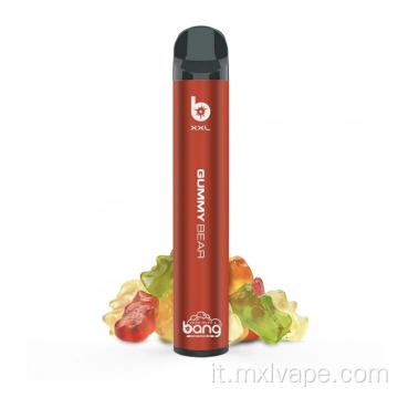 VAPE MONOSTRAGGIO BANG MAX 2000 BUFS E-CIGAR